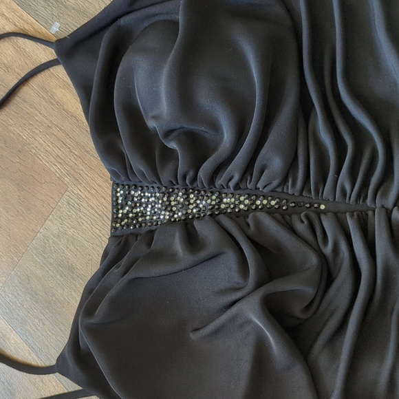 JS Collections black embellished tank - Picture 3 of 9